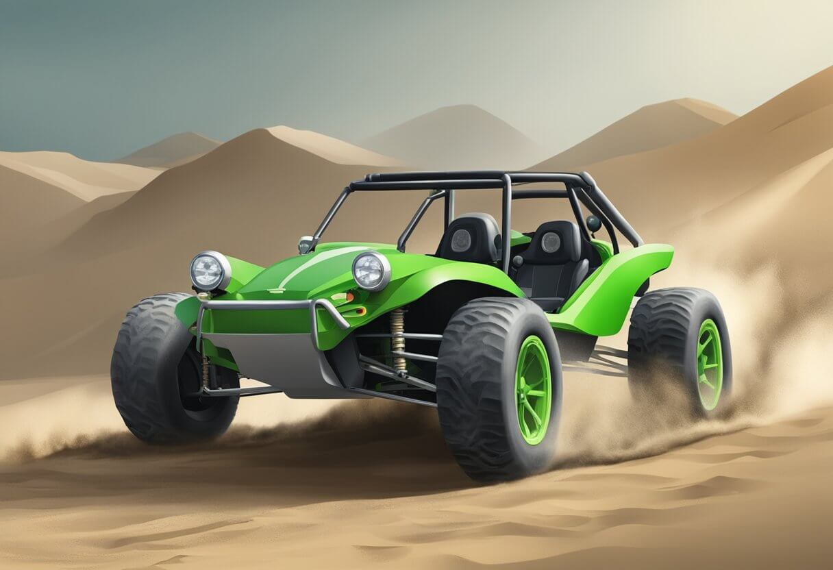 Green Dune Buggy Power Wheels